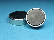 Flachgreifer mit Kern aus Hartferrit ohne Gewindebuchse