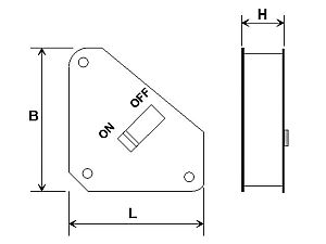 Switchable Magnetic Assembly Bracket